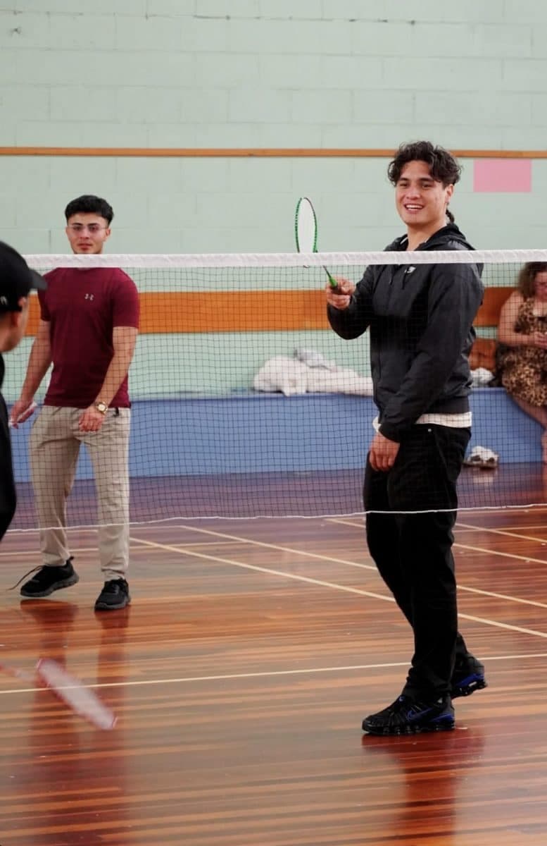Rangatahi on the court