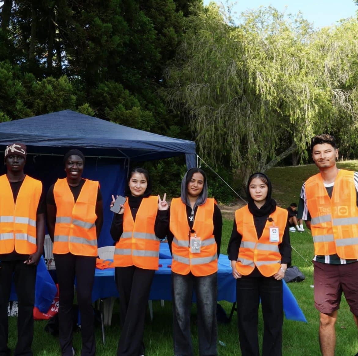 AYP team at the football tournament