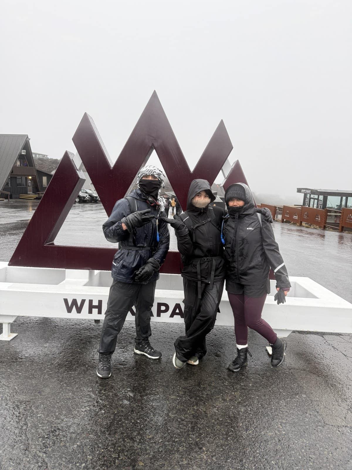 Showing up, rain or snow
